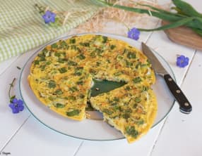 Galette aux cébettes