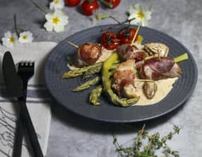 Filets de cailles aux morilles