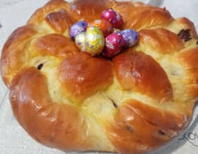 La brioche tressée au Nutella