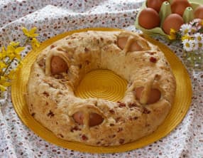 Pain de Pâques "Il Casatiello napoletano"