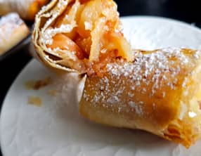 Bricks aux pommes et au miel