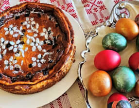 Gâteau au fromage blanc et ricotta
