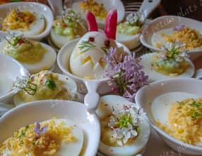 Œufs mimosa de Pâques