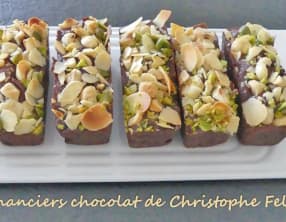 Cakes financiers chocolat