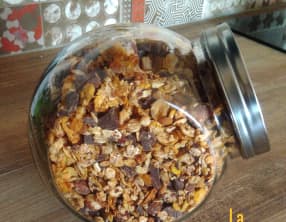 Granola noisettes, 3 noix et chocolat noir