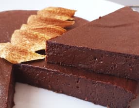 Fondant au chocolat potimarron et azuki