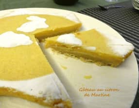 Gâteau au citron de Martine