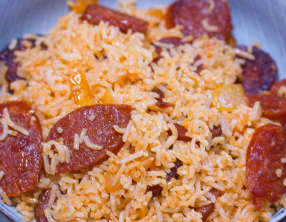 Riz au chorizo