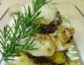 Pâtisson farci au porc