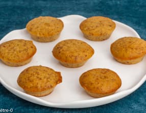 Financiers à la farine de lupin