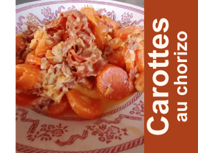 Carottes au chorizo