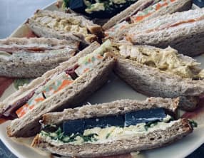Finger sandwiches