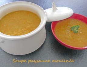 Soupe paysanne moulinée au Cook Expert ou non