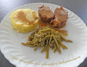 Filet mignon au vinaigre balsamique