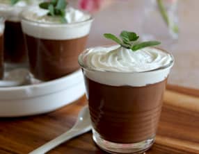 Crème choco banane sans gluten lait oeuf