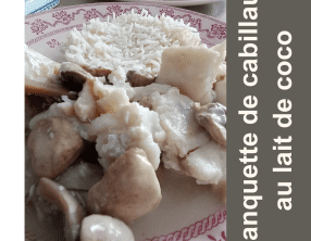 Blanquette de cabillaud au lait de coco