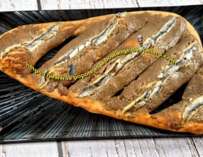 Fougasse à l'anchois