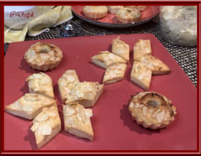 Financiers aux amandes effilées