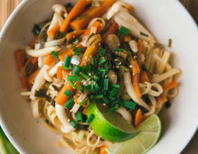 Nouilles sautées végétariennes