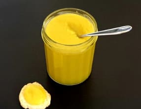 Lemon curd vegan
