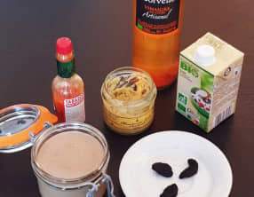 Vinaigrette légère à l’ail noir