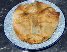 Pastilla de lotte au cumin et safran