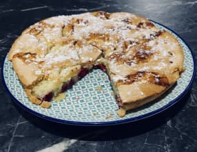 Gâteau aux framboises