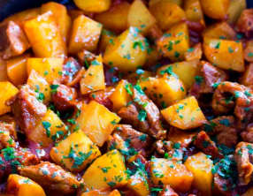 Sauté de porc au chorizo