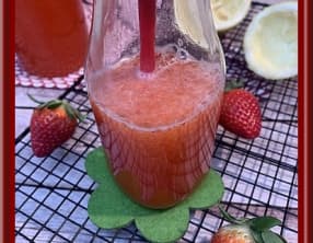 Limonade à la fraise et citron