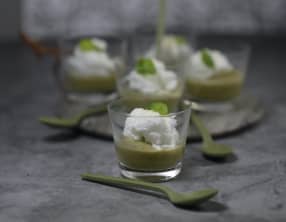 Îles flottantes aux courgettes