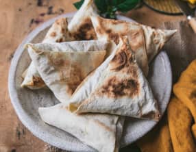 Burrito viande hachée et Boursin