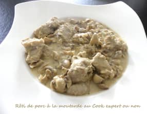 Rôti de porc à la moutarde