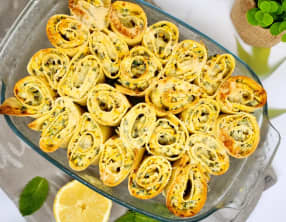 Lasagnes cannellonis de courgette