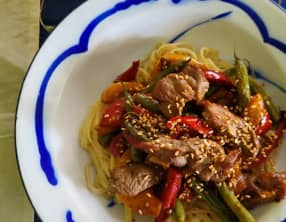 Viande d'agneau aux 5 épices