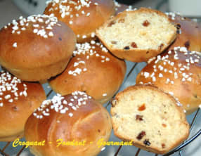 Briochettes abricots-raisin