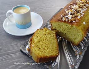 Ciambellone à l'orange, citron et ricotta
