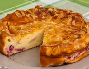 Gâteau aux fraises et à la ricotta