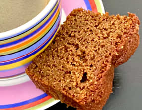 Gâteau de voyage amande et sucre de coco, sans gluten