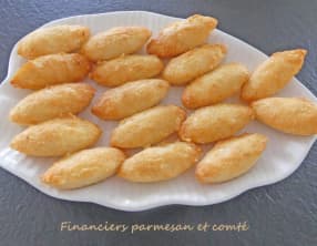 Financiers parmesan et comté