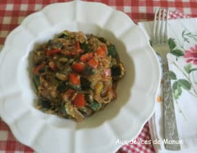 Boulgour aux légumes d'été