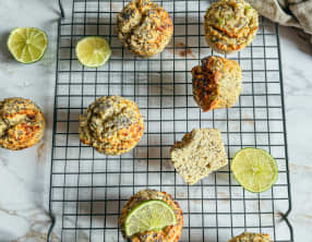 Muffins sans gluten au citron