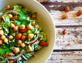 Salade de riz au brocoli