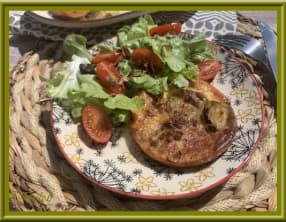 Petits flans de courgette au parmesan