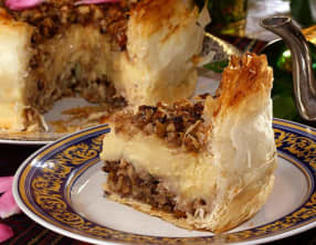 Flan baklava