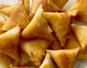 Samoussa jambon fromage réunionnais