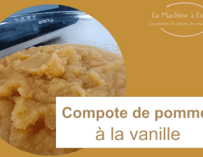 Compote de pommes au robot