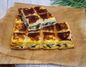 Croque tablette aux blettes et aux 3 fromages