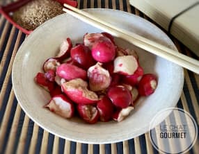 Salade chinoise aux radis