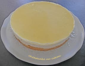 Cheesecake au citron