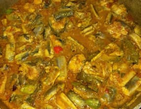 Cari d'anguilles réunionnais